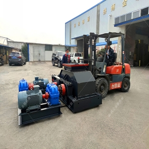 2PG1208大型破碎機設(shè)備 液壓對輥破碎機發(fā)貨圖片