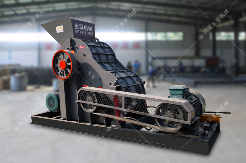 大型液壓對輥制砂機-液壓對輥式破碎機價格-鵝河卵石對輥制砂機圖片視頻/型號參數(shù)/結(jié)構(gòu)原理